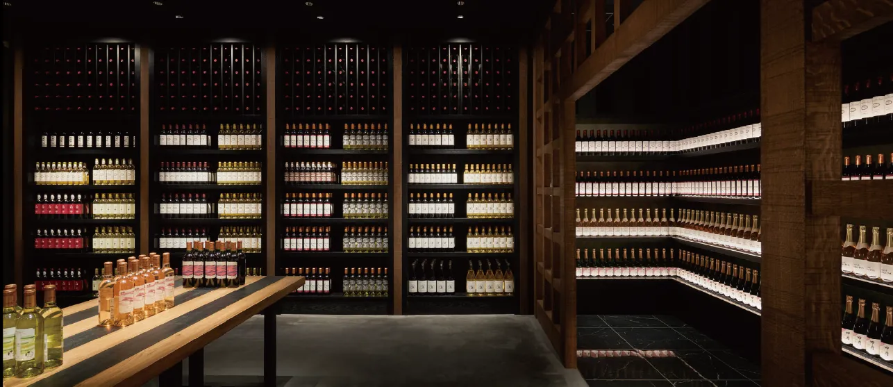 ワインブティックでさらにテイスティング＆お土産選び